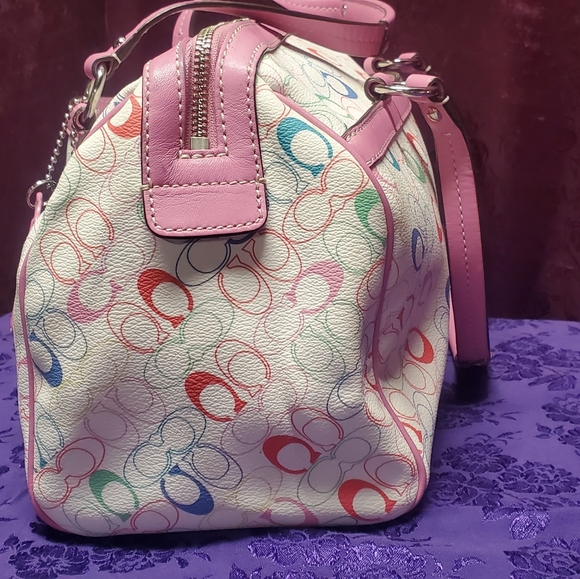 Coach multicolored signature Chelsea shoulder bag - Picture 3 of 6